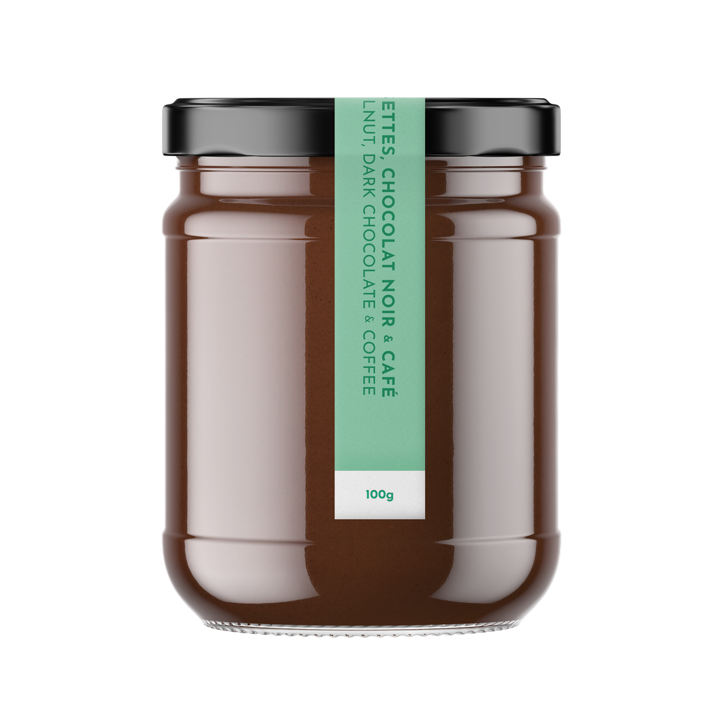 [AST100-06] Noisettes, Chocolat Noir & Café - 100 g