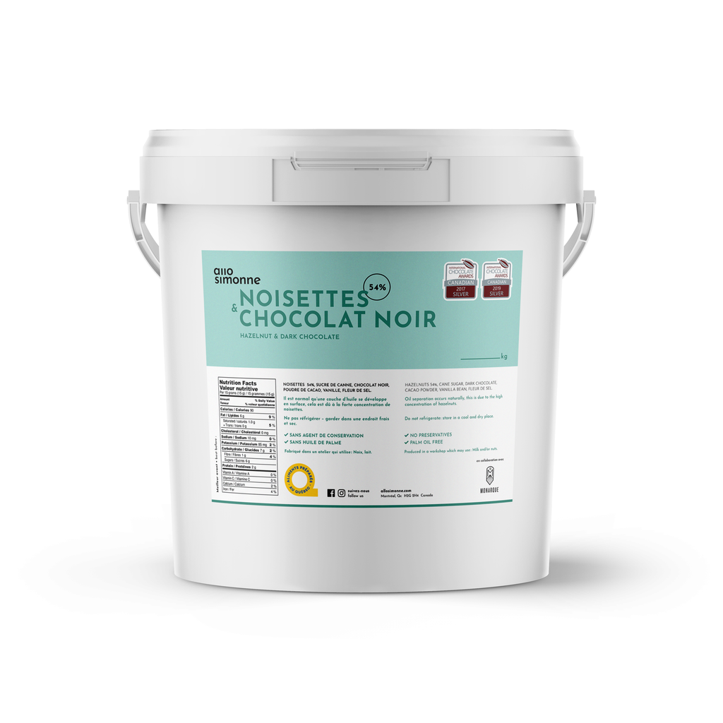 [AST1-01] Noisettes & Chocolat Noir - 1 kg