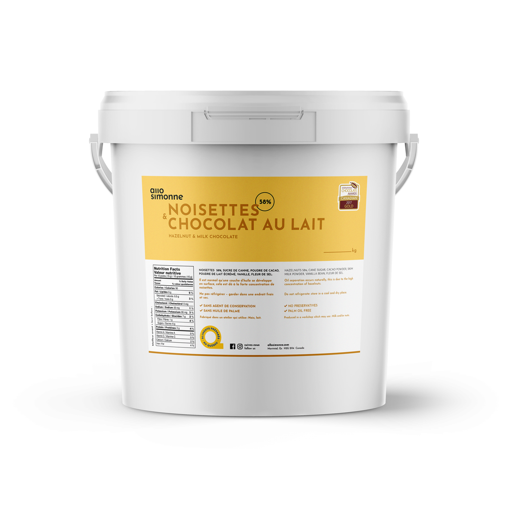 [AST1-04] Noisettes & Chocolat au Lait - 1 kg 
