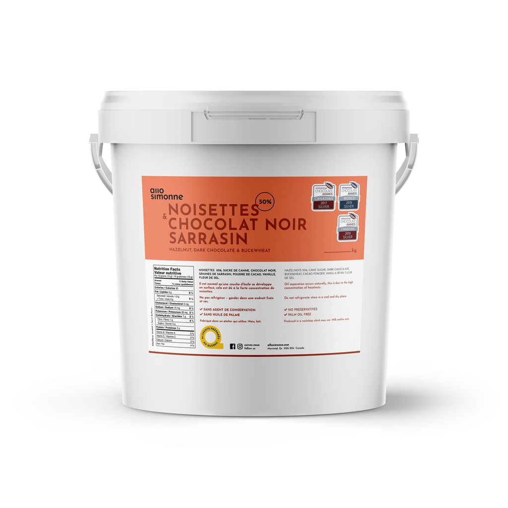 [AST1-02] Noisettes, Chocolat Noir & Sarrasin - 1 kg