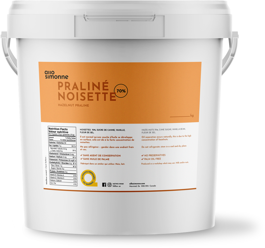 Praliné Noisette - 10 kg