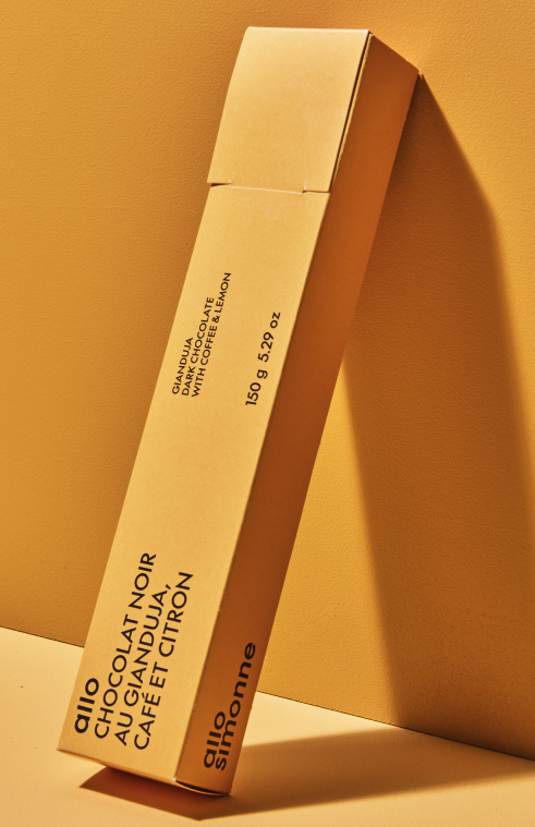 [ASCH01-09] Barre Gianduja, Café & Citron - 150 g