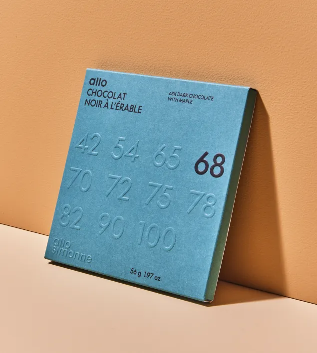 [ASCH07-05] Tablette Chocolat Mexique 68% Érable - 56 g