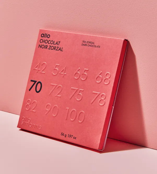 [ASCH07-02] Chocolate bar Zorzal 70% - 56 g