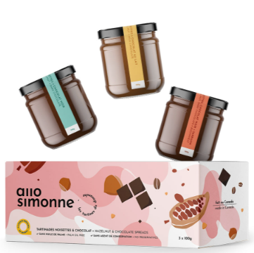 Caisse de 9 unités - Coffret trio Rose