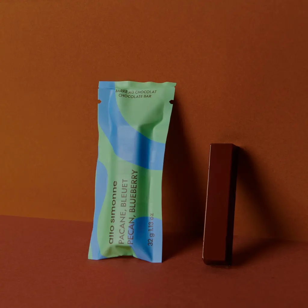 [ASCH01-10] Mini Barre - Pacane, Bleuet - 32 g