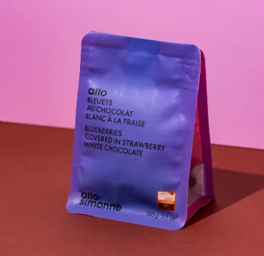 [ASCH04-29] Dragées Bleuets Chocolat à la fraise - 100 g